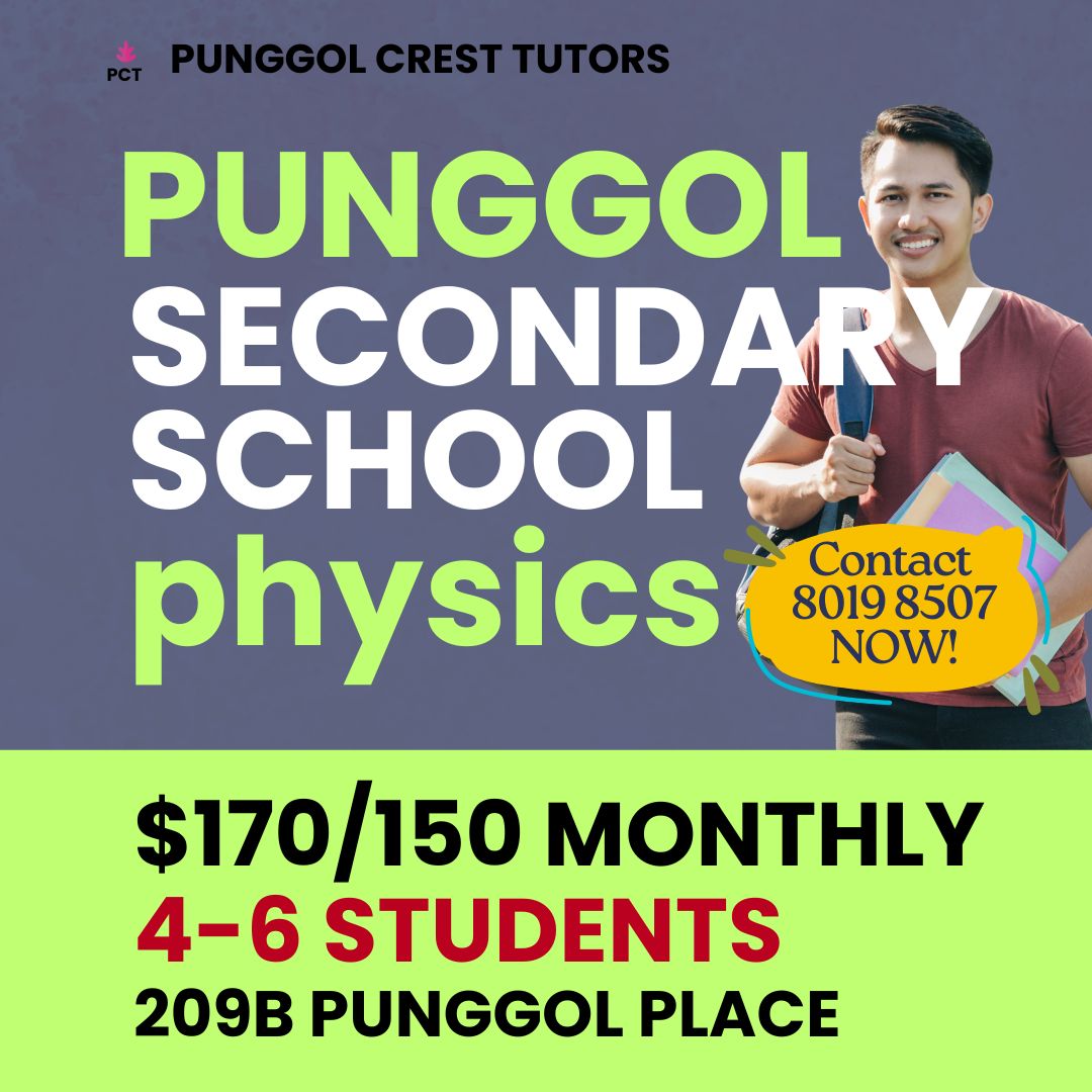 Secondary Science (Punggol) Tue 6-730pm